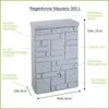 Regentonne 300 l eckig MAURANO grau Produktbild-Vorschau 2