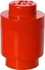 LEGO Aufbewahrungsstein STORAGE BRICK 1 ROUND 950 ml rot Produktbild-Vorschau 1