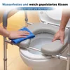 Rialzo per WC COSTWAY, sedile WC rialzato con maniglie, Anteprima dell’immagine prodotto 7