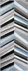 Tapiso Läufer MAYA Modern Grau Blau Wohnzimmer  100 x 440 Produktbild-Vorschau 2