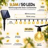 9.5M Lichterkette Außen Solar Glühbirnen LED Lichterketten, Produktbild-Vorschau 5