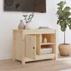 vidaXL TV-Schrank 70x36,5x52 cm Massivholz Kiefer Produktbild-Vorschau 3