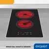 Exquisit Kochfeld EKC301-R-020 | Glaskeramik | Touch Produktbild-Vorschau 5