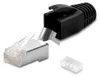 10x Netzwerkstecker CAT 7 6A RJ45 LAN Netzwerk Crimp Produktbild-Vorschau 2