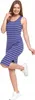 MORAJ Damen-Kleid, gerade, gestreift, mit Schlitzen, für Produktbild-Vorschau 2