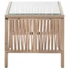 vidaXL 4-tlg. Garten-Lounge-Set mit Auflage Poly Rattan Produktbild-Vorschau 4