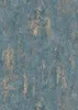 A close-up of textured wallpaper with a distressed blue and beige pattern. Náhľad obrázku produktu