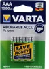 Varta Akku RECHARGE Power AAA HR03 1000mAh 4St. Náhľad obrázku produktu 34