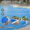 ECD Germany Pool Solarfolie rund Ø 457 cm Blau Pool Produktbild-Vorschau 6