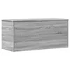 vidaXL Truhe Grau Sonoma 100x42x46 cm Holzwerkstoff Produktbild-Vorschau 6