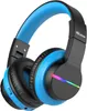 iClever BTH12 Kinderkopfhörer Bluetooth mit LED-Lichtern, Produktbild-Vorschau 1