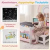Table pour enfants COSTWAY avec 2 chaises, ensemble de Voir les images du produit 5