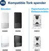 TORK Papierhandtücher PeakServe Endlos H5 Interfold-Falzung Náhľad obrázku produktu 10