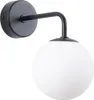 Wandlampe ASTRAL 1 schwarz 1xG9 8W Stahl/Glas 21x22x10cm Produktbild-Vorschau 1