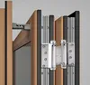 2XPendeltürscharnier Pendeltürband Edelstahl Schwingtüre Produktbild-Vorschau 7