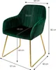 ML-Design 2er Set Esszimmerstuhl mit Rückenlehne, Grün, aus Produktbild-Vorschau 7