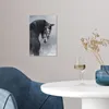 MuchoWow® Poster Pferd - Grau - Braun - Tiere - Rauch 20x30 Produktbild-Vorschau 5