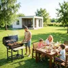 Grill ogrodowy na węgiel drzewny BD-895, czarny | Berdsen Podgląd zdjęcia produktu 10