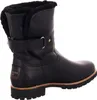 A black winter boot with fur lining is shown from the side against a white background. Anteprima dell’immagine prodotto