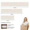 Küchenrückwand Marmor Creme Beige 60x300 cm – monolithische Produktbild-Vorschau 2