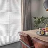 Holz Jalousie 50 mm - Weiß - 60 cm x 175 cm - Fenster und Produktbild-Vorschau 10