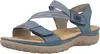 Rieker Damen Riemchensandalen hellblau NEU 42 Produktbild-Vorschau 43