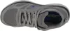 A top-down view of a gray Skechers sneaker. Anteprima dell’immagine prodotto