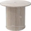 ML-Design Couchtisch rund Ø60x50 cm Stein-Optik Beige Produktbild-Vorschau 5
