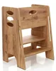 Kids Helper Doppel Lernturm Eiche Montessori Küchenhelfer Produktbild-Vorschau 2