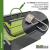 Werkzeugkiste XXL 7 Fächer 53x20x27,5 cm aus Stahl lackiert Produktbild-Vorschau 6