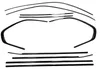 Shadow Line Zierleisten Fensterleisten Schwarz Glanz für BMW X5 F15 2013-2018 – Produktansicht 2 Voir les images du produit