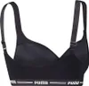 PUMA Damen Padded Top Bra Bustier, Farbe:Schwarz, Produktbild-Vorschau 11