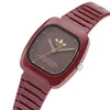 Adidas Uni Uhr RETRO WAVE ONE Keramik rot AOSY24028 Produktbild-Vorschau 2