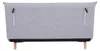 Canapé en tissu convertible en lit double - Gris - 148 x Voir les images du produit 4