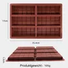4 Stück,Schokoladenform Silikon Schokoladentafel Form Produktbild-Vorschau 2