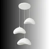 Opviq, Elegante weiße Pendelleuchte mit Metallkörper und Produktbild-Vorschau 8