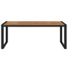 vidaXL Tavolo da giardino con struttura a U 200x90x75 cm in Anteprima dell’immagine prodotto 3