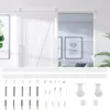 vidaXL Ferrure de porte coulissante 200 cm acier blanc Voir les images du produit 6