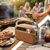 Retro Radio Lautsprecher Vintage Radio 1200 mAh Tragbares Produktbild-Vorschau 6