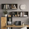 Wandregal Vicco Tomy Anthrazit/Goldkraft Eiche 90 x 30 cm Produktbild-Vorschau 3