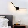 Schwarz Aluminium LED Wandleuchte 12W, Einstellbar Produktbild-Vorschau 2