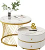 MODFU Couchtisch Wohnzimmertisch 2er Set für Wohnzimmer, Produktbild-Vorschau 6