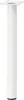 Tarrox Tischbein rund Ø 30 x 500 mm, weiß Produktbild-Vorschau 2