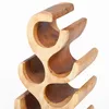 Massivholz Weinregal / Flaschenhalter BOTOL-S ca. H50cm Produktbild-Vorschau 4