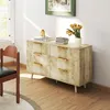 HOMCOM Commode 6 tiroirs meuble de rangement style Voir les images du produit 8