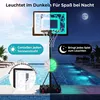 COSTWAY LED Basketballkorb mit Rollen, Ständer, 115-144 cm, Produktbild-Vorschau 4
