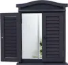 Wandspiegel Spiegelfenster mit Fensterläden 53x42x5cm  Produktbild-Vorschau 2