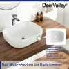 DeerValley DV-1V432 Waschbecken Rechteckiges Waschbecken Produktbild-Vorschau 6