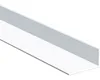 A white L-shaped profile, likely a corner trim or edging, shown in a studio shot against a white background. Produktbild-Vorschau