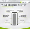 A diagram illustrating the features of an automatic trash can. Náhled obrázku produktu